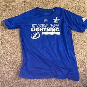 Tampa Bay Lightning 2018 SCP Adidas Ultimate Tee